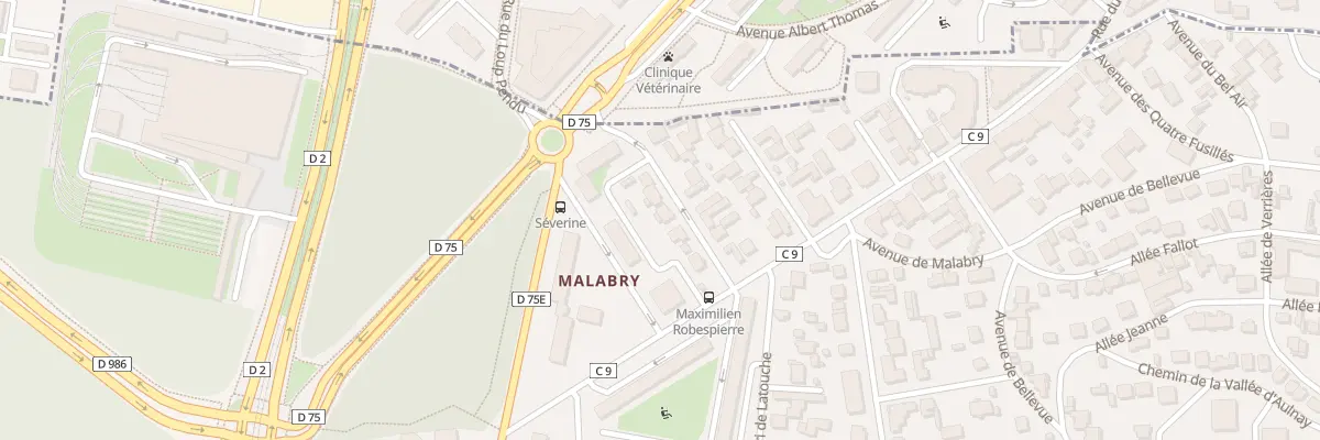 Plan du 5 Rue du Lt Fernand Colin à Châtenay-Malabry