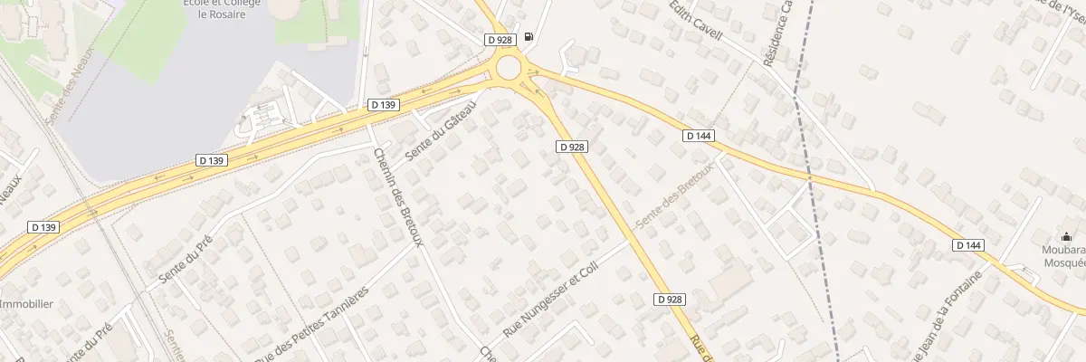 Plan du 144 Rue de Paris à Saint-Leu-la-Forêt