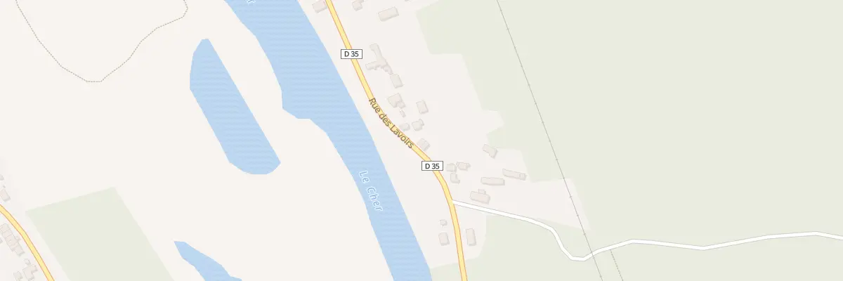 Plan du 117 Rue des Lavoirs à Saint-Florent-sur-Cher