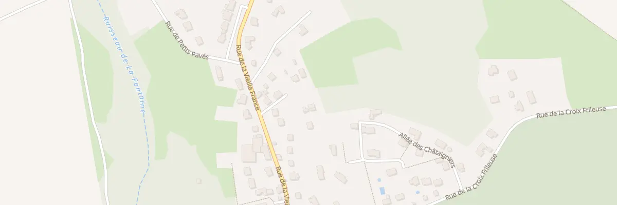 Plan du 9002 Che du Clos à Béthemont-la-Forêt
