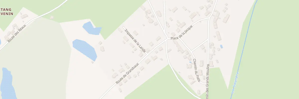 Plan du 6 Che de Grandvaux à Brinon-sur-Sauldre