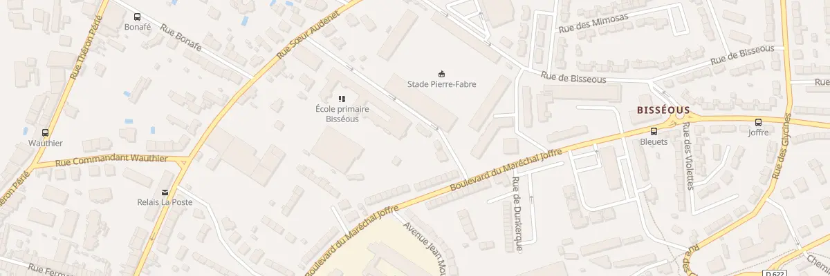 Plan du 8 Rue des Frères Nicouleau à Castres
