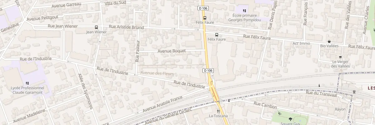 Plan du 150B Av Henri Barbusse à Colombes