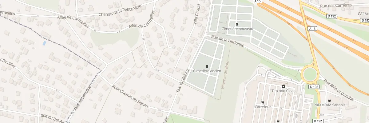 Plan du 19 Vla Giraud à Sannois