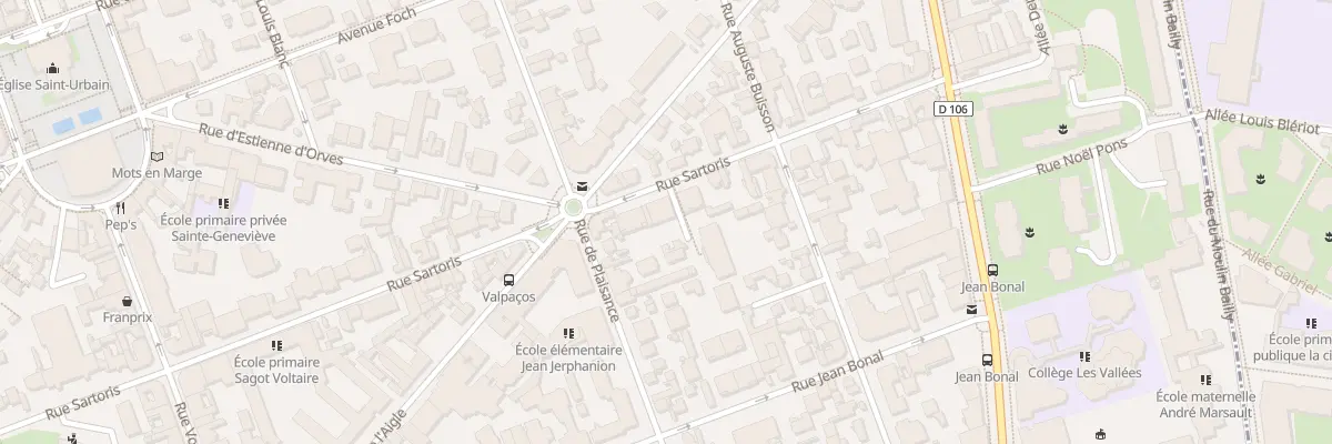 Plan du 19 Rue Sartoris à La Garenne-Colombes