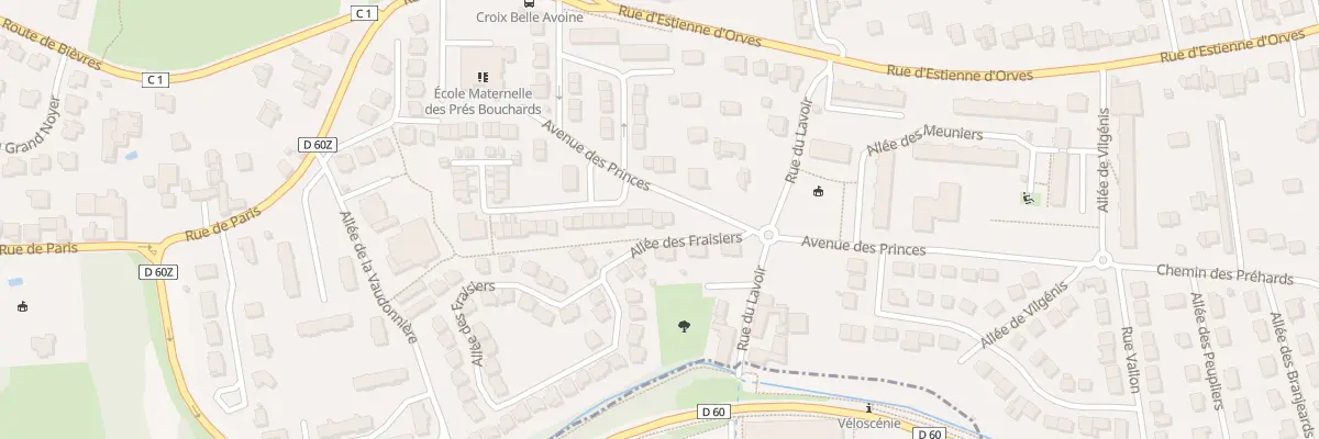 Plan du 27 Av des Princes à Verrières-le-Buisson