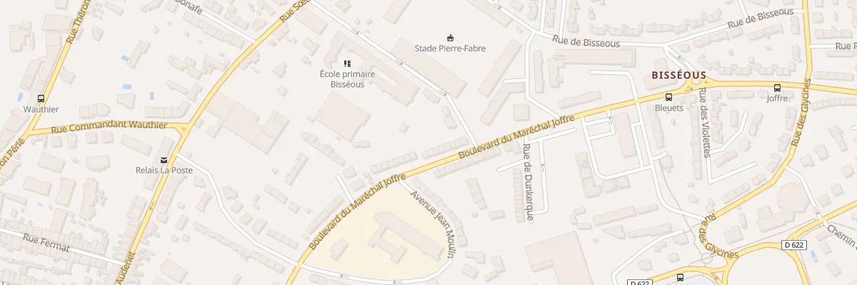 Plan du 41 Bd du Marechal Joffre à Castres