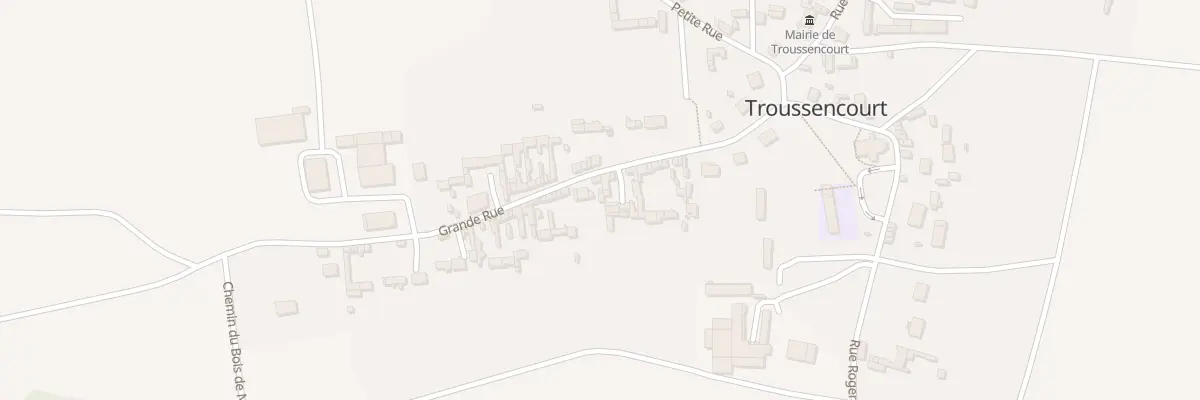 Plan du 17 Gr Grande Rue à Troussencourt