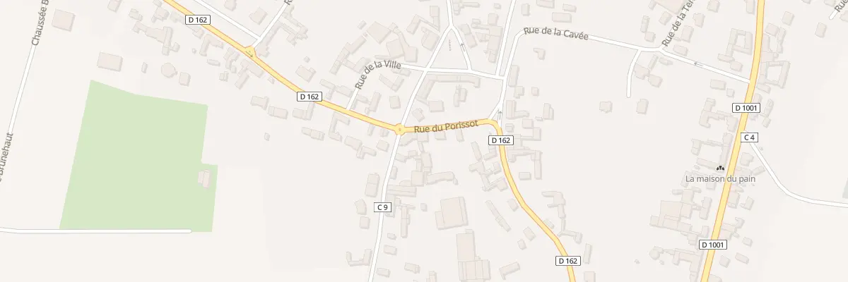 Plan du 4 Rue du Porissot à Saint-Sauflieu