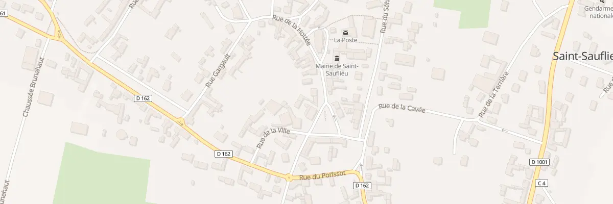 Plan du 10 Rue de la Ville à Saint-Sauflieu