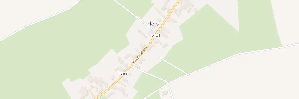 Plan du 28 Rue Principale à Flers