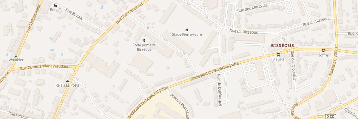 Plan du 10 Rue des Frères Nicouleau à Castres
