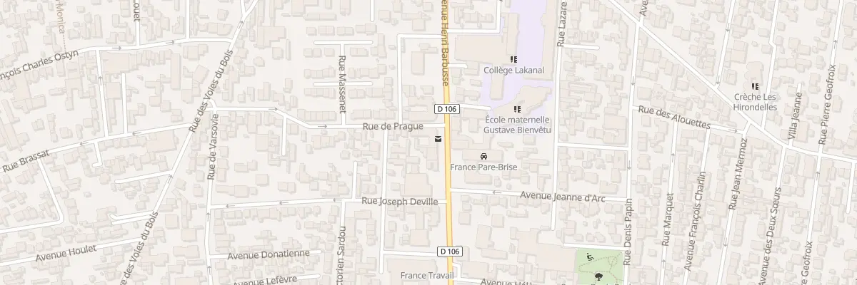 Plan du 78 Av Henri Barbusse à Colombes