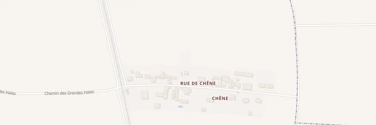 Plan du 13 Chene à Pithiviers-le-Vieil