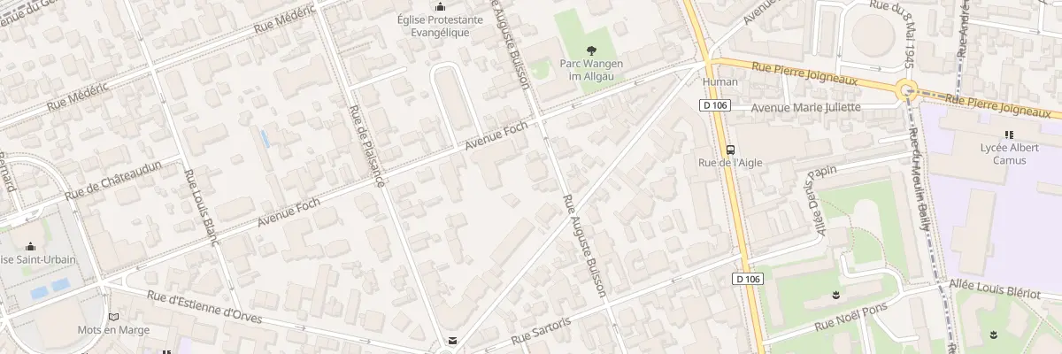 Plan du 30 Rue Auguste Buisson à La Garenne-Colombes