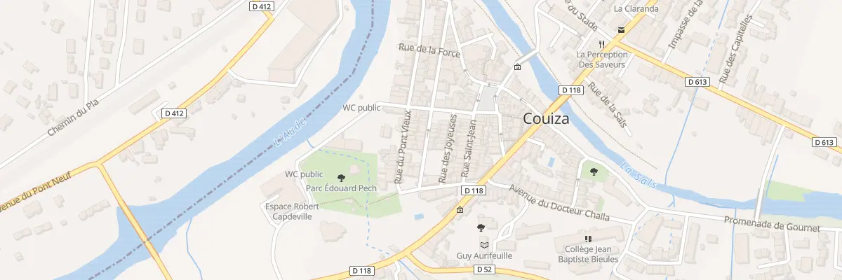 Plan du 202 Le Village à Couiza