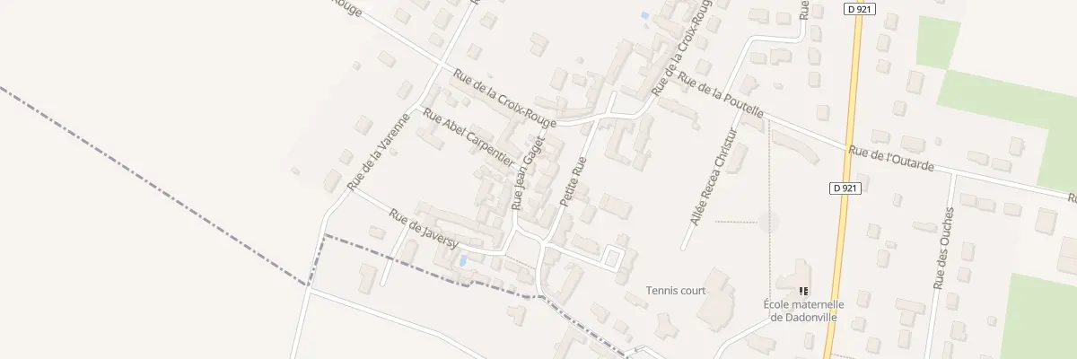 Plan du 4 Rue Jean Gaget à Dadonville