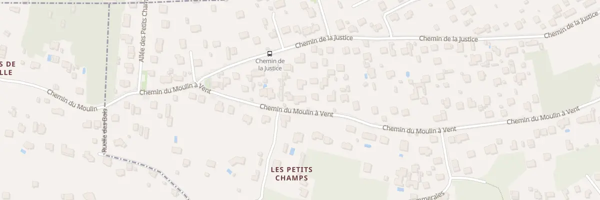 Plan du 70 Che du Moulin à Vent à Montlhéry