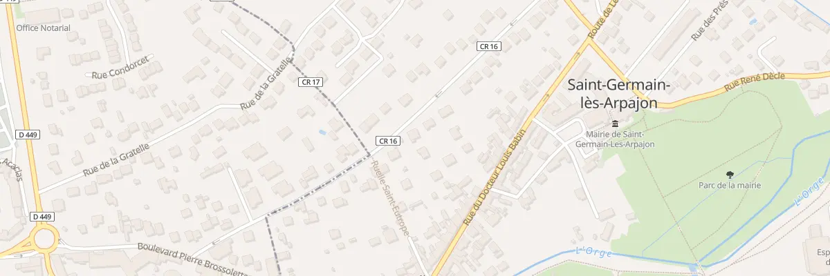 Plan du 41 Rue de la Glaciére à Saint-Germain-lès-Arpajon