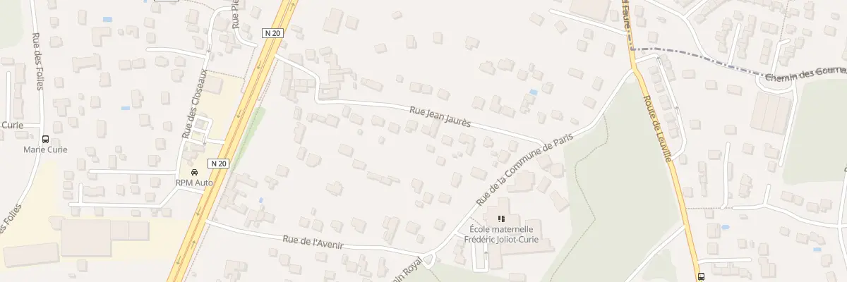 Plan du 28 Rue Jean Jaures à Saint-Germain-lès-Arpajon