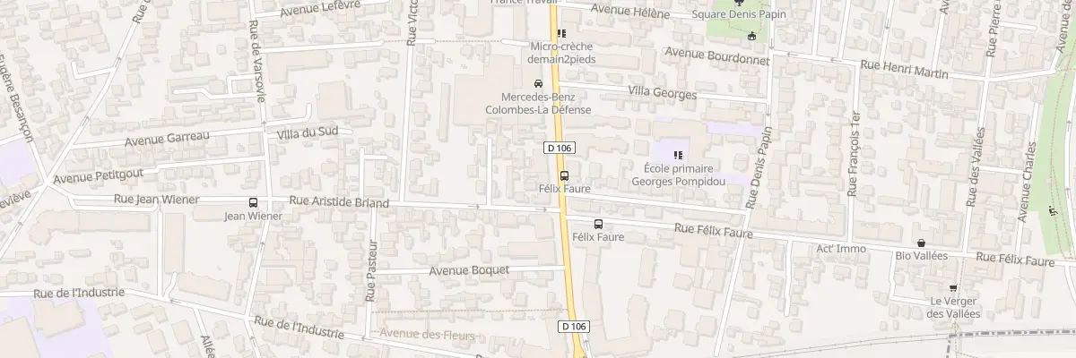Plan du 132 Av Henri Barbusse à Colombes
