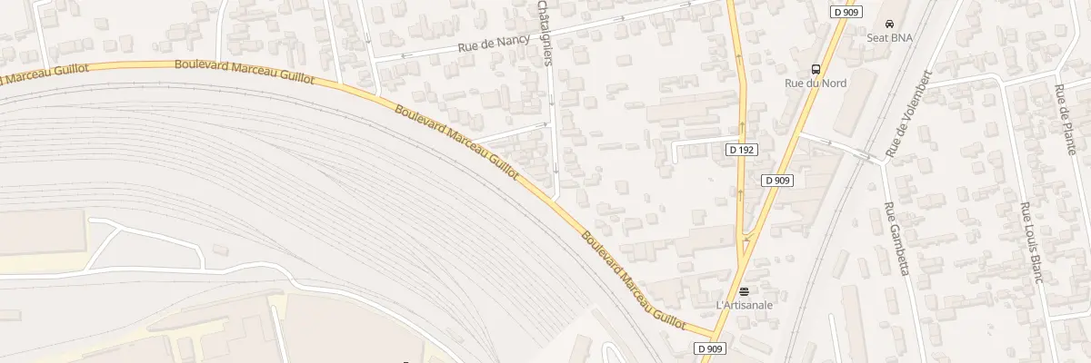 Plan du 1 Rue des Chataigniers à Argenteuil
