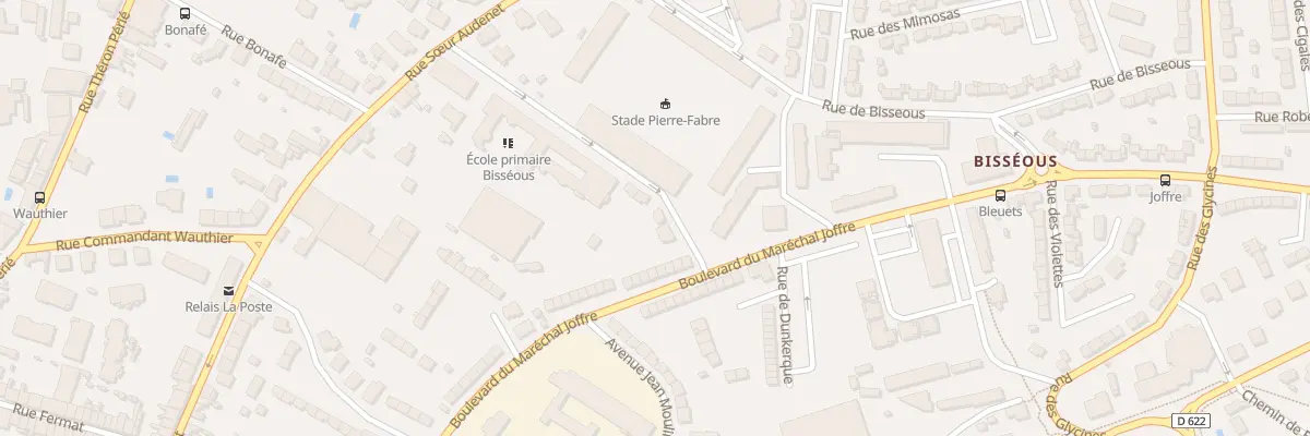 Plan du 12 Rue des Frères Nicouleau à Castres