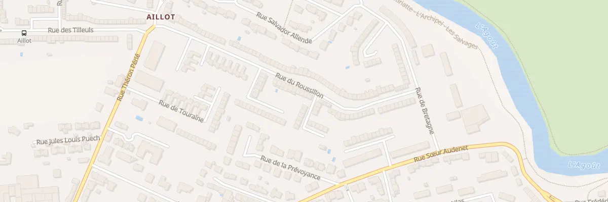 Plan du 30 Rue du Roussillon à Castres