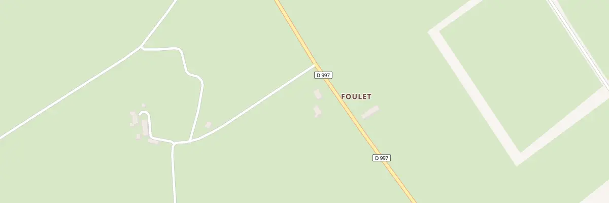 Plan du 2 Foulet à Saint-Pierre-le-Bost