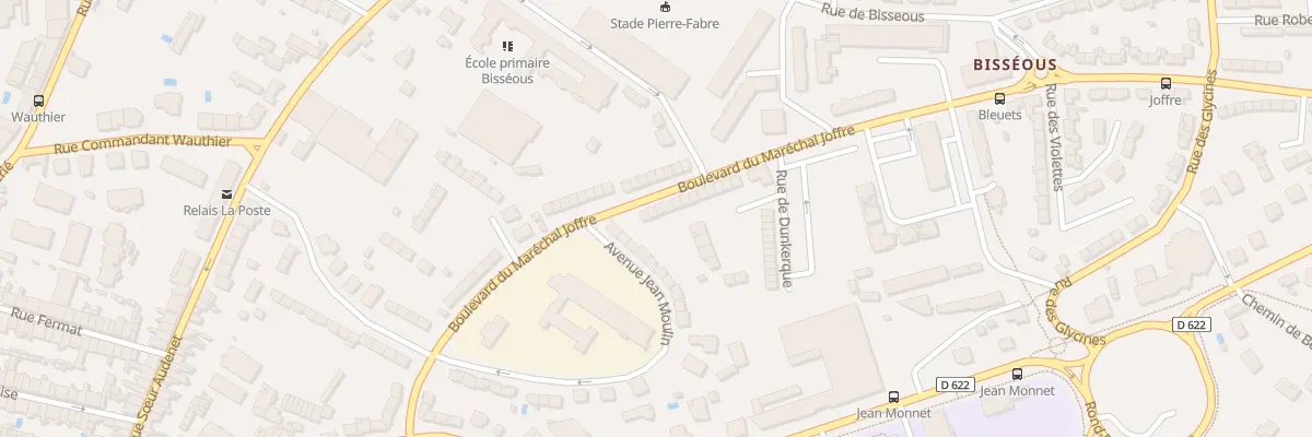 Plan du 14 Bd du Marechal Joffre à Castres