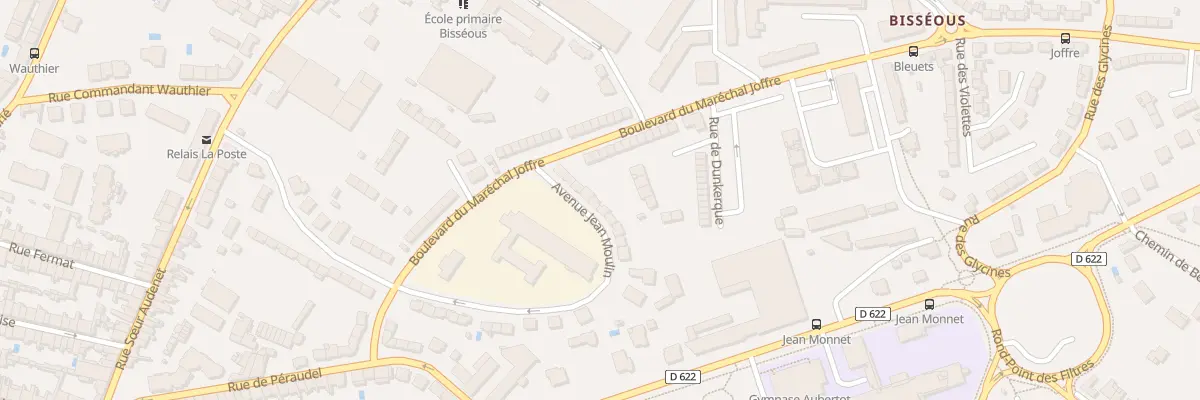 Plan du 72 Av Jean Moulin à Castres