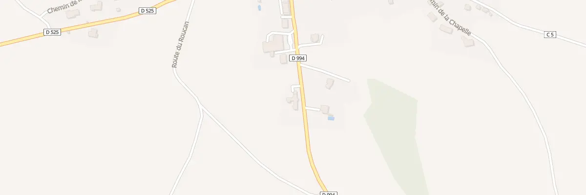 Plan du 5291 La Vayssiere à Roussennac