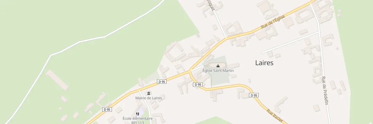 Plan du 4 Pl La Place à Laires