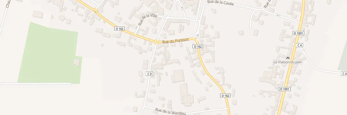 Plan du 4B Rue du Porissot à Saint-Sauflieu
