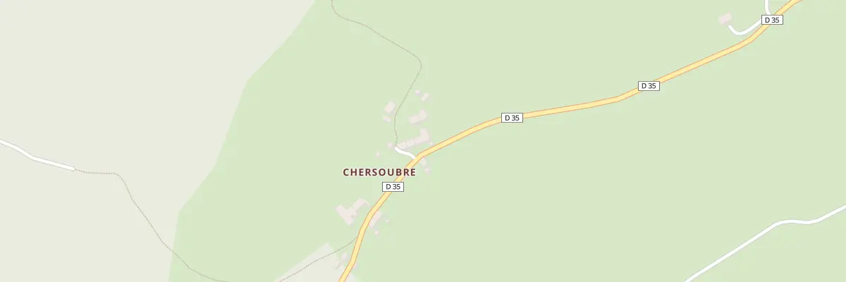 Plan du 5136 Chersoubre à Saint-Georges-Nigremont