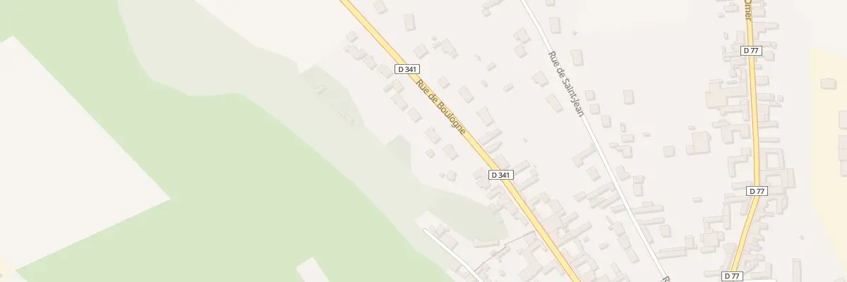 Plan du 30 Rue de Boulogne à Thérouanne