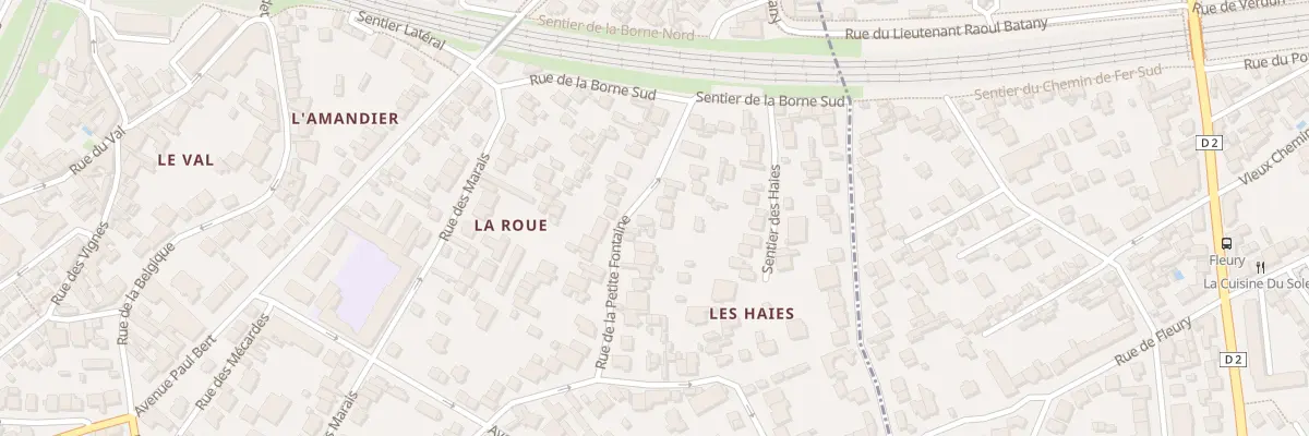 Plan du 19 Rue de la Petite Fontaine à Meudon
