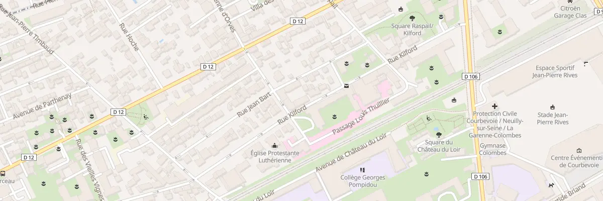Plan du 29 Rue Kilford à Courbevoie