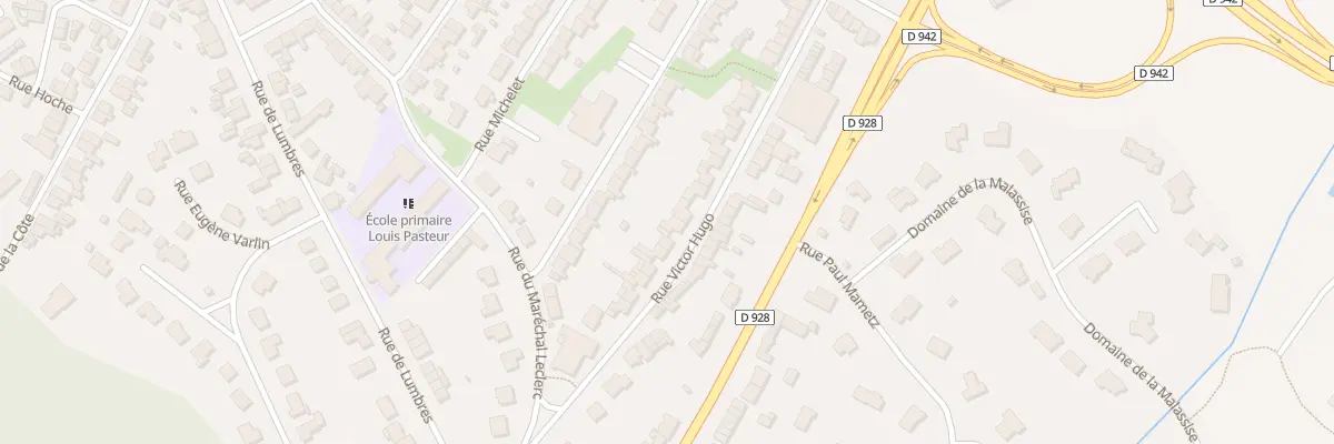 Plan du 17 Rue Victor Hugo à Longuenesse