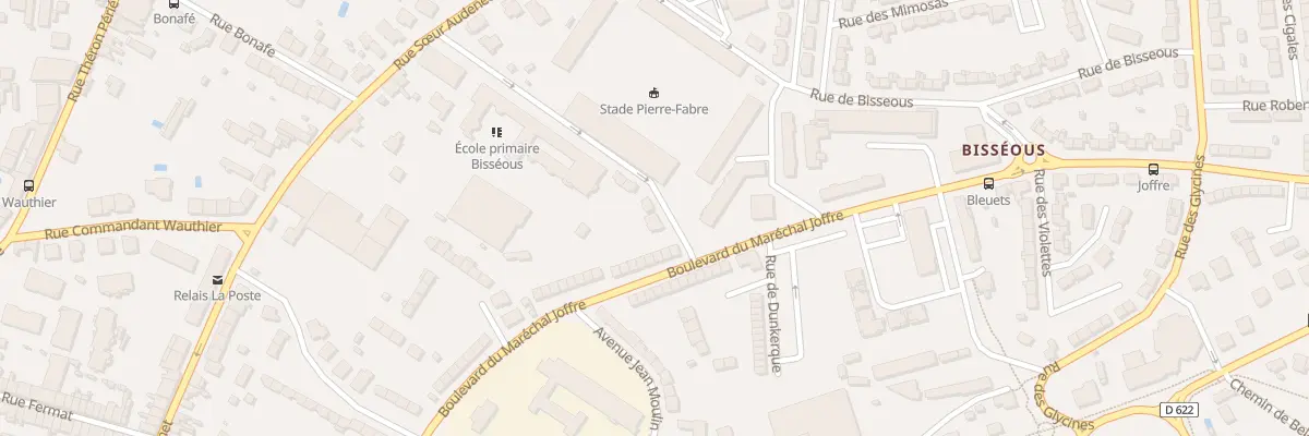 Plan du 14 Rue des Frères Nicouleau à Castres