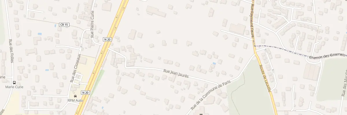 Plan du 17B Rue Jean Jaures à Saint-Germain-lès-Arpajon