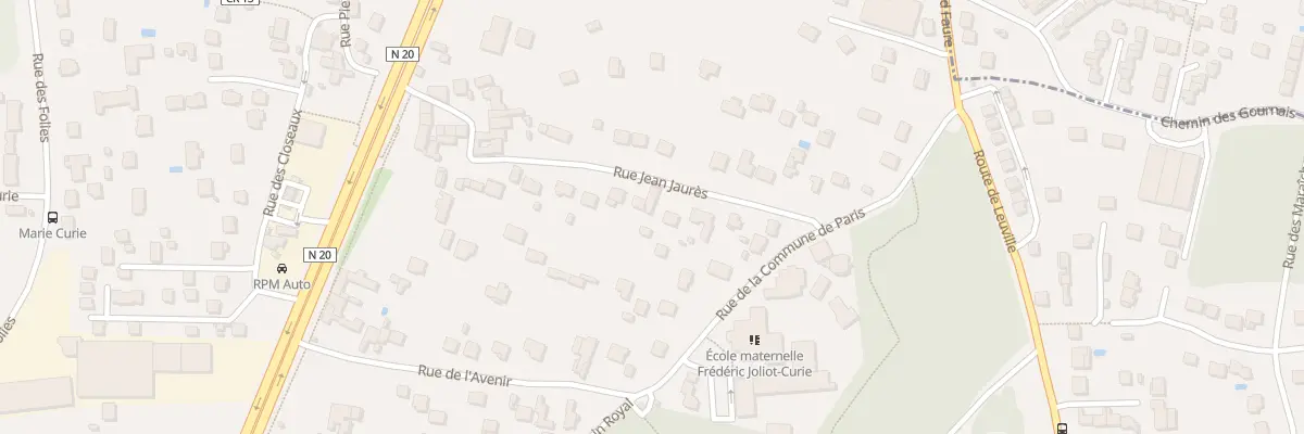 Plan du 30 Rue Jean Jaures à Saint-Germain-lès-Arpajon