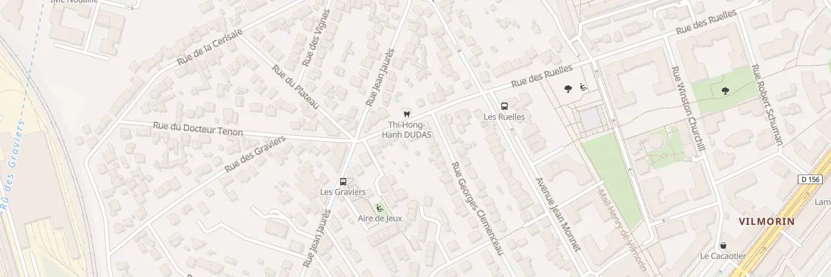Plan du 12 Rue des Ruelles à Massy