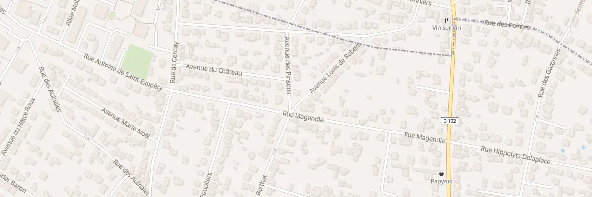 Plan du 22B Rue Magendie à Sannois
