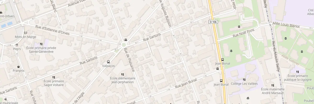 Plan du 17B Rue Sartoris à La Garenne-Colombes