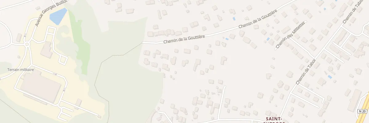 Plan du 43 Che de la Gouttière à Linas