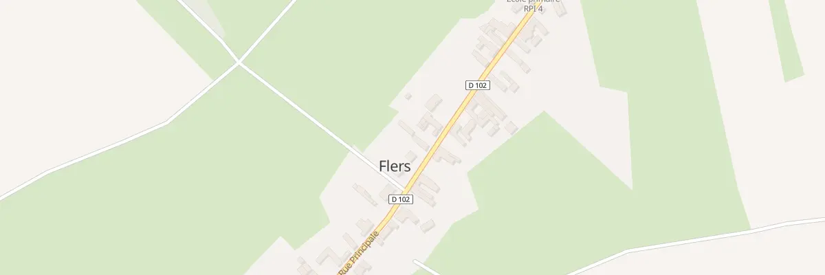 Plan du 43 Rue Principale à Flers