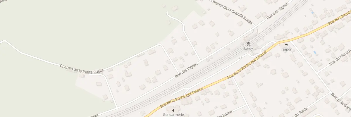 Plan du 17B Rue des Vignes à Lardy