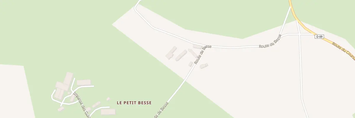 Plan du 192 Le Petit Besse à Saint-Pierre-les-Bois