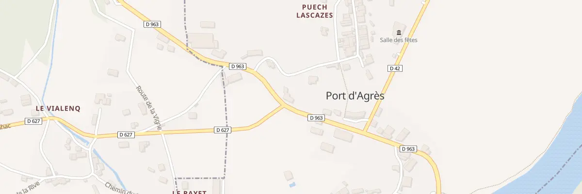 Plan du 5147B Port d’Agrès à Saint-Parthem